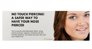 NO TOUCH PIERCING! A SAFER WAY TO HAVE YOUR NOSE PIERCED